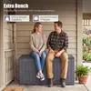 COSTWAY Gartenbox Outdoor mit abschließbarem Deckel 380 L, Produktbild-Vorschau 8