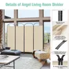 Angel Living 4 časť 225X185CM oblúková obrazovka obrazovka Náhľad obrázku produktu 4