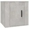 vidaXL TV Wandschränke 2 Stk. Betongrau 40x34,5x40 cm - Produktbild-Vorschau 6
