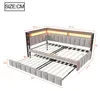 Flieks Schlafsofa Tagesbett 90x200cm mit Ausziehbett, Produktbild-Vorschau 7