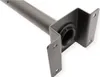 A close-up view of a metal mounting bracket attached to a cylindrical pole. Produktbild-Vorschau