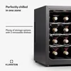 Klarstein volně stojící 1zónová vinotéka, malá vinotéka, Náhled obrázku produktu 3