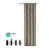 Vorhang Amber Blickdicht HOOMstyle 140x270cm - Kräuselband Produktbild-Vorschau 3