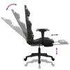 vidaXL Gamingstuhl mit Massage Fußstütze Schwarz Tarnfarben Produktbild-Vorschau 12