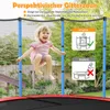 Trampoline de jardin COSTWAY Ø165cm avec filet de sécurité, Voir les images du produit 6