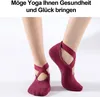 OKWISH 6 Paar Yoga Pilates Socke Rutschfeste Socken für Produktbild-Vorschau 5