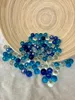 95 Glasmurmeln Blau Transparent Mix 16mm – Bunte Glas Produktbild-Vorschau 2