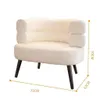 Relaxsessel Stuhl Sessel Armlehnenstuhl Schminkstuhl Produktbild-Vorschau 12
