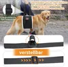 A person is using a dog sling to help a golden retriever walk. Produktbild-Vorschau