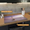 Wallario Herdabdeckplatte aus Glas, Größe 80 x 52 cm Produktbild-Vorschau 2