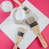 Mont Marte Gesso Pinsel Set 3-teilig – Flachpinsel in Größe Produktbild-Vorschau 7