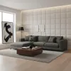 Komvortowy | Polsterpaneel | Wandkissen Velours Altrosa Produktbild-Vorschau 8