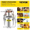 Alkohol-Destillierer, 50L Kapazität, schnelle Kühlung, 50 L Produktbild-Vorschau 2