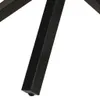 vidaXL Stół do jadalni okrągły 100x100x75 cm Surowe drewno Podgląd zdjęcia produktu 4