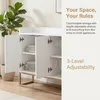 Commode INONEFT avec 4 portes, meuble de rangement avec Voir les images du produit 8