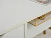 Bureau DEVON - or / blanc Voir les images du produit 9