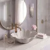 Rea Umywalka Nablatowa Flower Beige Podgląd zdjęcia produktu 8