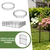 LZQ Teichzaun Gartenzaun Komplettset Metall 25 Produktbild-Vorschau 5