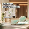 HEXIM Marmorplatten Optik 4 Stück 280x122 cm SPC Kunststoff Produktbild-Vorschau 4