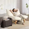 KLAM HOME Relaxsessel Loungesessel Sessel Weißer Produktbild-Vorschau 5