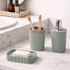HOWHOMELY | Badaccessoires - Badset - 5-delig - groen - Productafbeelding-voorbeeld 2