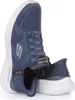 A pair of blue Skechers sneakers on a white background. Náhľad obrázku produktu