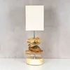 Tischlampe 15 x 50 x 15 cm Treibholz Tischleuchte Holz Produktbild-Vorschau 2
