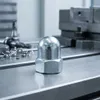 H.R. Fix-Nippel Hutmutter M10 x 1 - SW 15 verzinkt - Produktbild-Vorschau 3