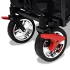Skladany wózek FUXTEC FX-CT500, czarny, dach, hamulec, GS Podgląd zdjęcia produktu 10
