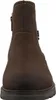A close-up front view of a brown boot. Voir les images du produit