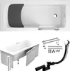 Badewanne Rechteck Set 6in1 170x75 Rechts mit Styropor, Produktbild-Vorschau 1
