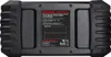 The back of a black diagnostic tool with a label containing product information. Produktbild-Vorschau
