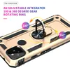 Google Pixel 5A Hülle, Dual Layer Militäre Fallschutz Produktbild-Vorschau 4