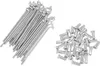 36 Set 12G Fahrradspeichen 74mm Fahrradradspeichen 45 Stahl Produktbild-Vorschau 2
