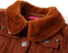 vidaXL Kinderjacke Cord Cognac 92 Produktbild-Vorschau 2