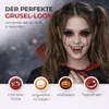 Halloween Kontaktlinsen ohne Stärke – Gruselige Vampir & Produktbild-Vorschau 4