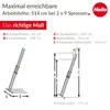 Hailo S80 ProfiStep Duo Alu-Schiebeleiter - 2 x 9 Sprossen Produktbild-Vorschau 5