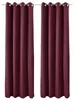 Beautissu 2er Set Thermovorhang Gardine Bordeaux Amelie TO, Produktbild-Vorschau 1