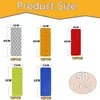 Reflecterende stickers - set van 50 - 3 x 8 cm - 5 kleuren Productafbeelding-voorbeeld 2