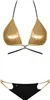 Obsessive Bikini Goldivia S - Gold & Schwarz, 2022 Swimwear Produktbild-Vorschau 3