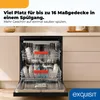 Exquisit Geschirrspüler 16 Maßgedecke | Energieklasse C | 8 Produktbild-Vorschau 5
