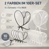 10er-Set Regenhaube mit Visier, PVC, wiederverwendbar, Produktbild-Vorschau 2