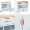 Chariot de cuisine Relaxdays, H x l x P : 88,5 x 86 x 41 Voir les images du produit 6