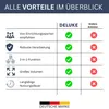 DELUKE® Standaschenbecher für Draußen 36L - Stahl Produktbild-Vorschau 7