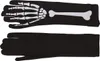 Guantes largos con diseño de calavera, color  y blanco - Vista previa de la imagen del producto 6