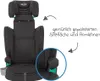 Graco Eldura R129 -turvavyöistuin, 76–150 cm, Midnight Podgląd zdjęcia produktu 10