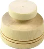 Butterform rund 60 g, aus Ahornholz, 8 cm, Motiv Blume D Produktbild-Vorschau 3