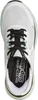 Top-down view of a white athletic shoe. Anteprima dell’immagine prodotto