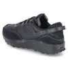 A single black Nike Waffle Debut shoe shown from a side-rear angle on a white background. Náhled obrázku produktu