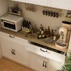 Küchenschrank Set 160cm Weiß Eiche Kombiniert, Unterschrank Produktbild-Vorschau 3